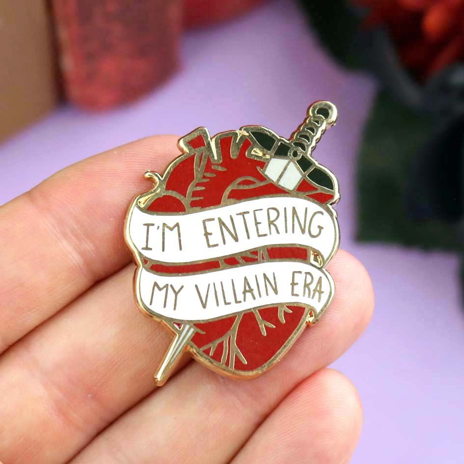 I'm Entering My Villain Era Enamel Lapel Pin