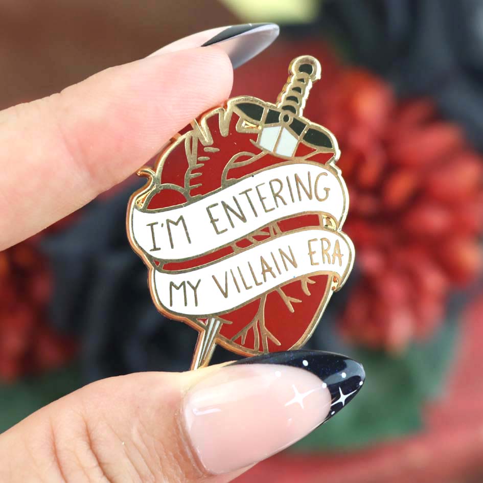 I'm Entering My Villain Era Enamel Lapel Pin