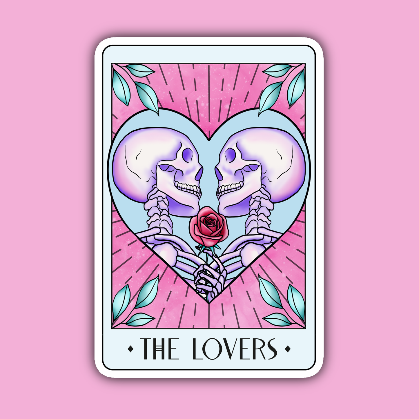 The Lovers Tarot Sticker