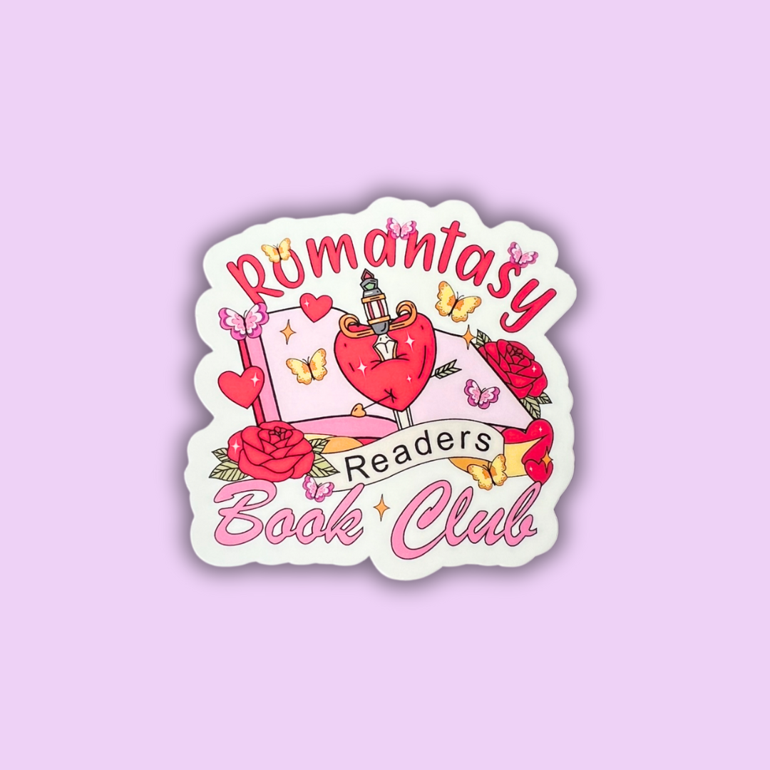 Romantasy Readers Book Club Sticker