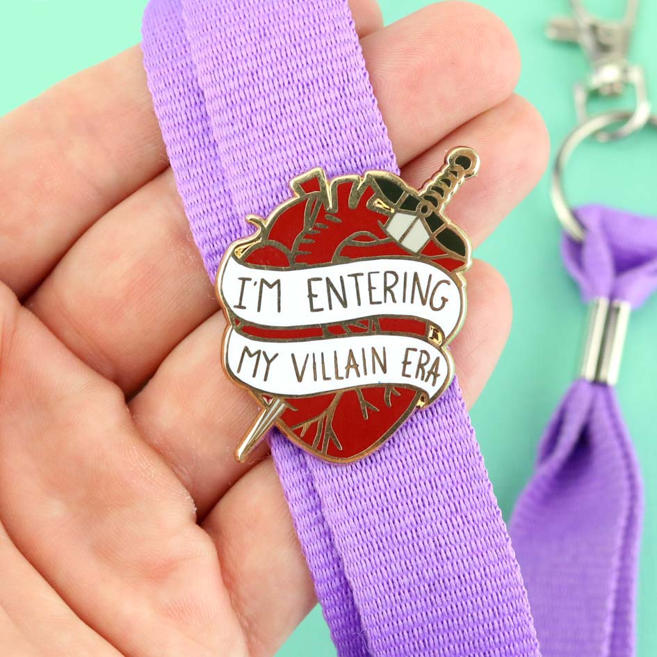 I'm Entering My Villain Era Enamel Lapel Pin