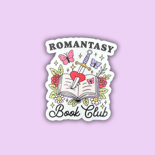 Romantasy Book Club Sticker