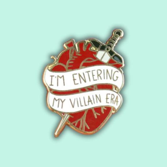 I'm Entering My Villain Era Enamel Lapel Pin