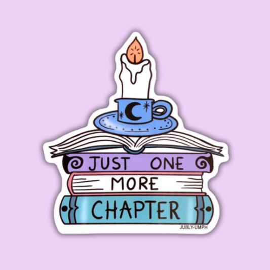 Just One More Chapter Sticker