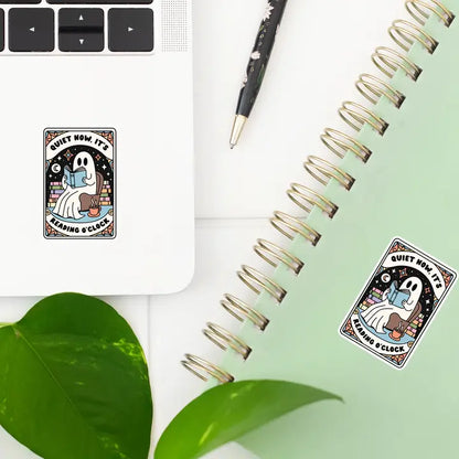 Reading O’Clock Tarot Sticker