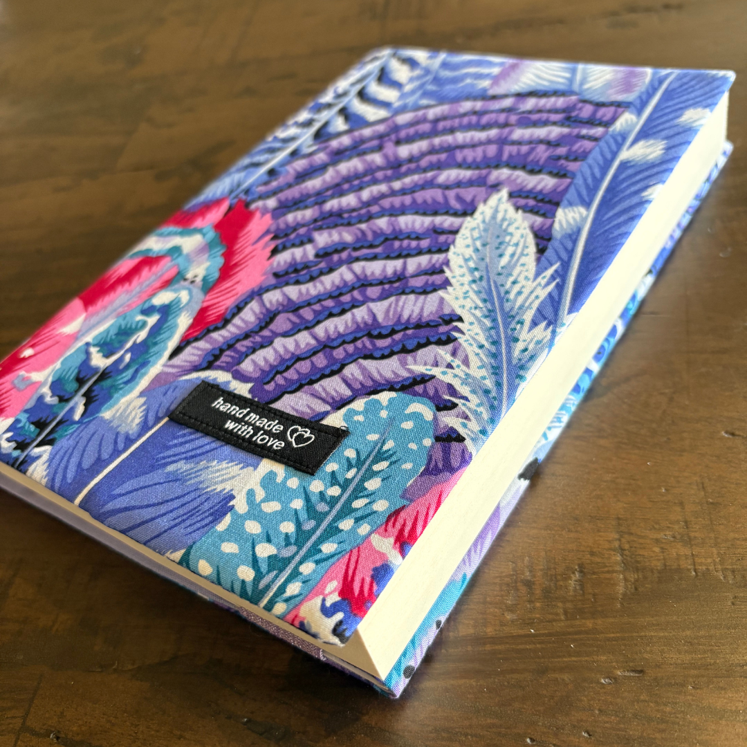 Dust Jacket - Trade Paperback (Large) - Purple Feathers