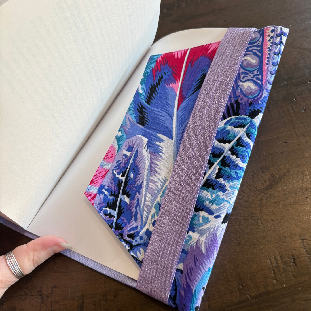 Dust Jacket - Trade Paperback (Large) - Purple Feathers