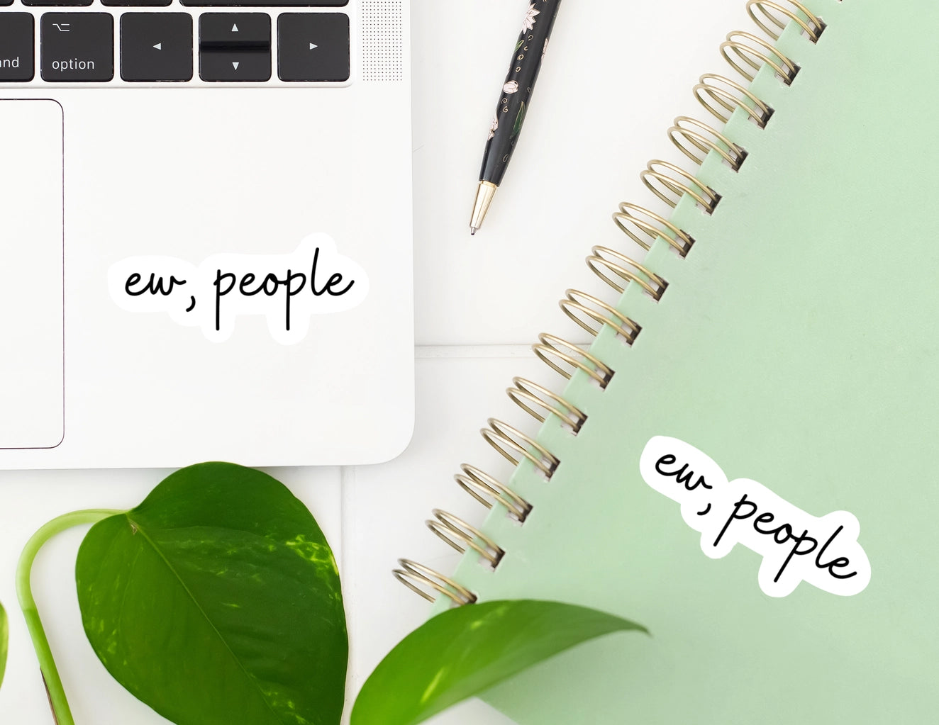 Ew People Sticker