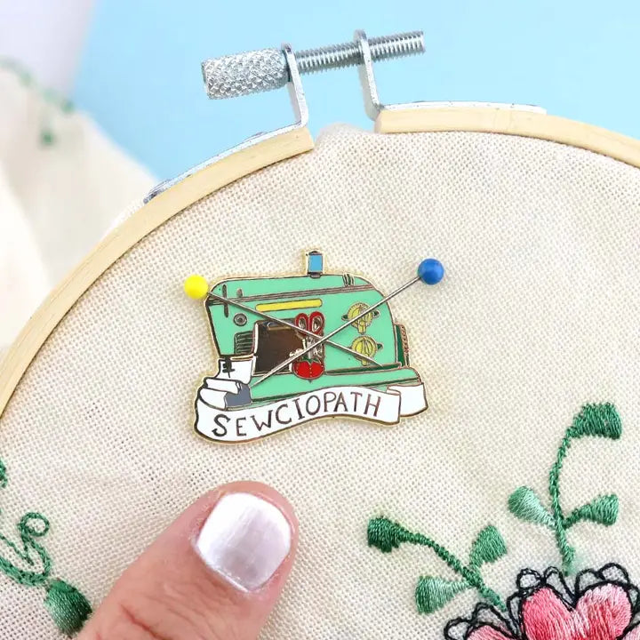 Sewciopath Magnetic Enamel Needle Minder