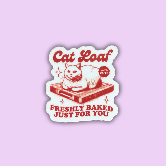 Cat Loaf Sticker