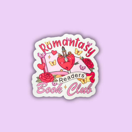 Romantasy Readers Book Club Sticker