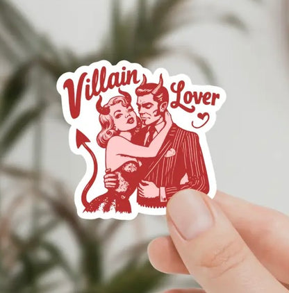 Villain Lover Bookish Sticker 