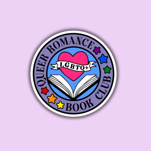 Queer Romance Book Club Sticker