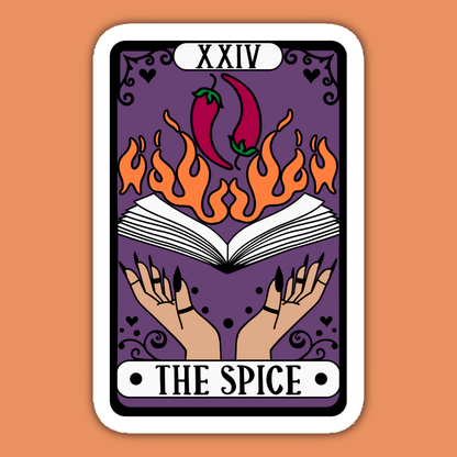 The Spice Tarot Card Sticker